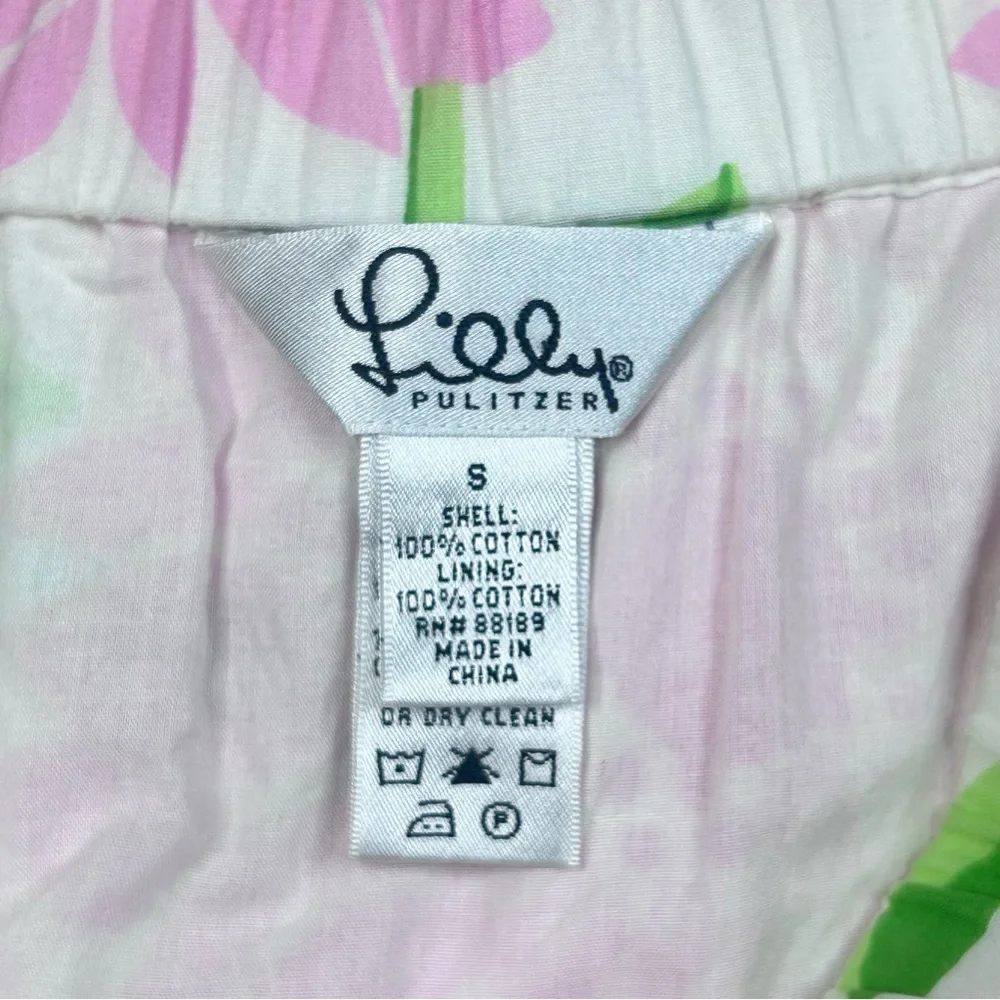 Lilly Pulitzer Tiered Skirt S Pleats Old Money Preppy  Resort Cruise Tennis Prep